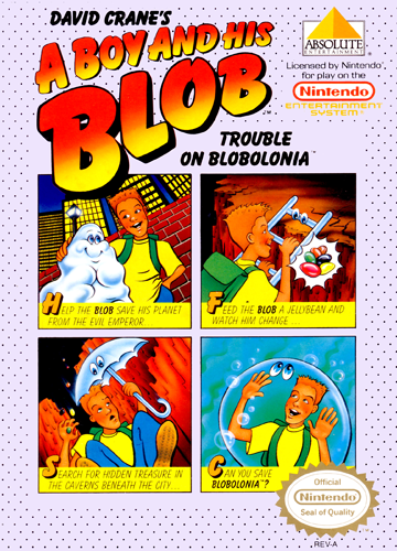 Boy and His Blob, A - Trouble on Blobolonia (USA) Boy and His Blob, A - Trouble on Blobolonia (USA)