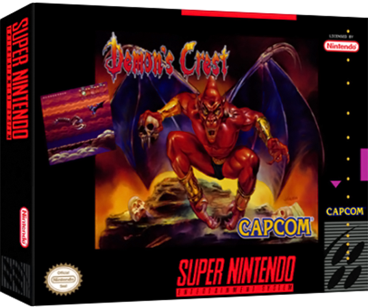 Super nintendo demon's clearance crest